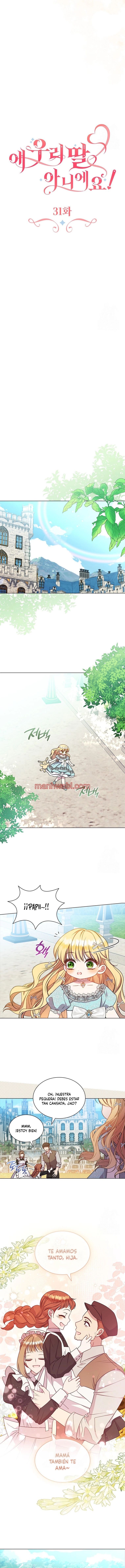 ¡Ella no es nuestra hija! - Capítulo 31_2 manhwa