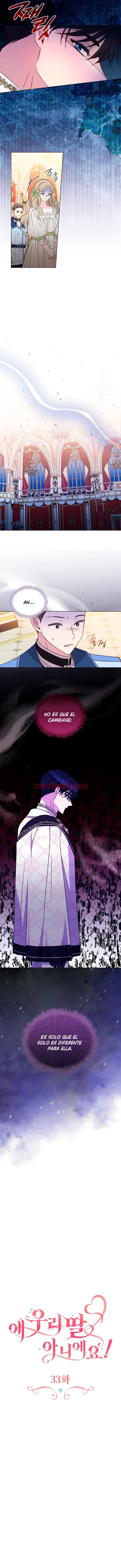 ¡Ella no es nuestra hija! - Capítulo 33_2 manhwa