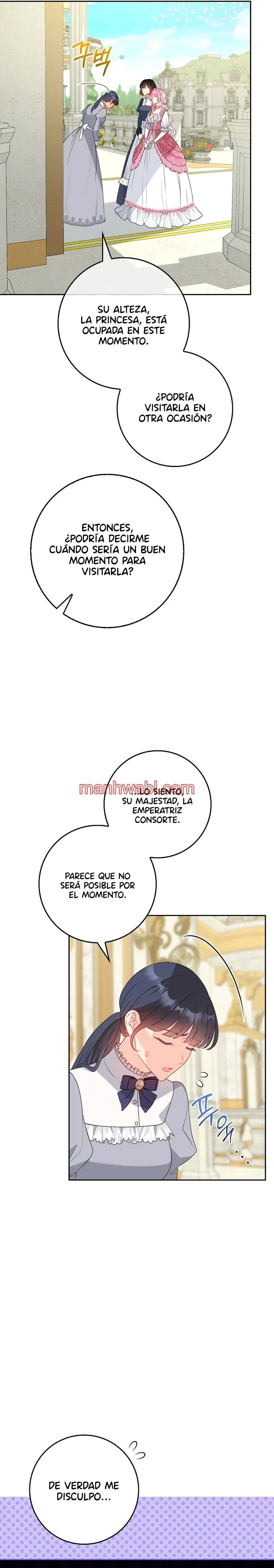 Me convertí en la sirvienta del protagonista de un juego de terror - Capítulo 20_2 manhwa