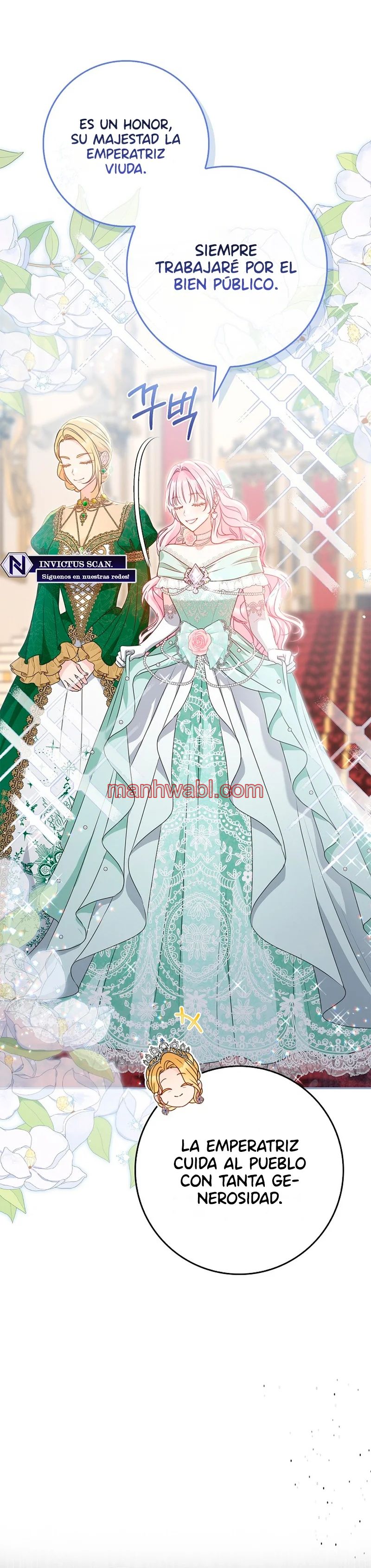 Me convertí en la sirvienta del protagonista de un juego de terror - Capítulo 21_3 manhwa