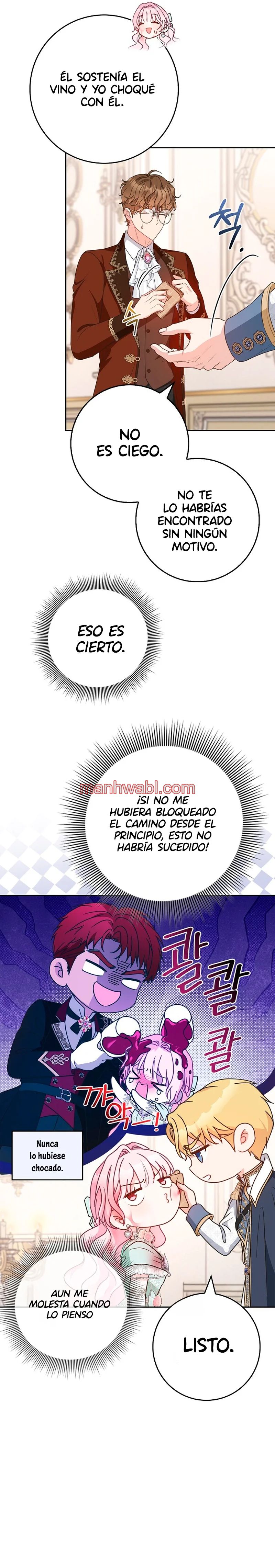 Me convertí en la sirvienta del protagonista de un juego de terror - Capítulo 22_3 manhwa