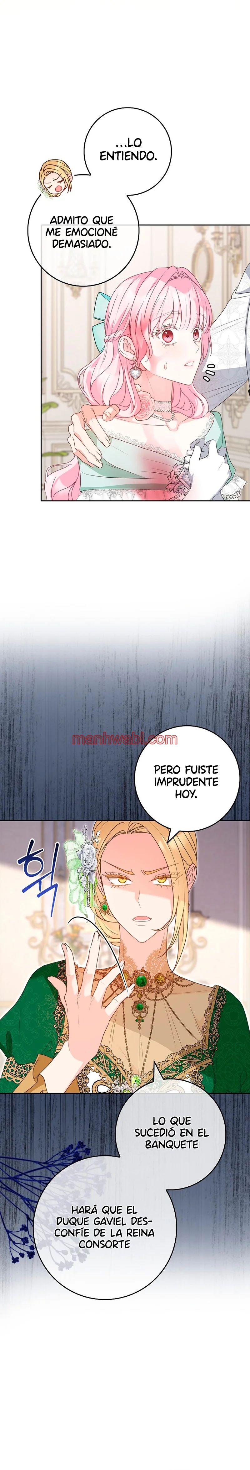 Me convertí en la sirvienta del protagonista de un juego de terror - Capítulo 23 manhwa