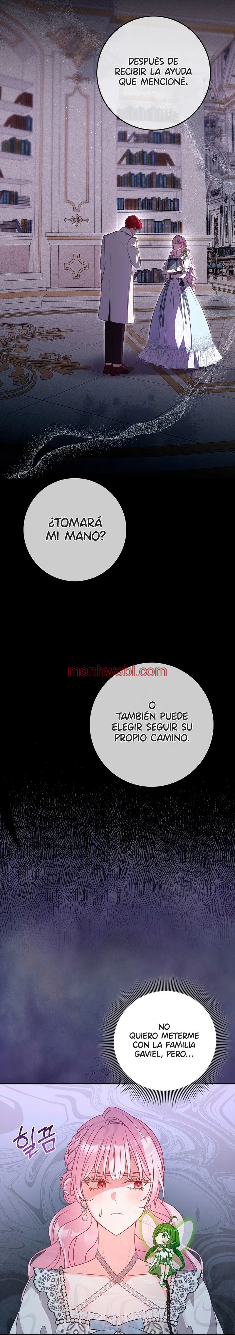 Me convertí en la sirvienta del protagonista de un juego de terror - Capítulo 26_2 manhwa