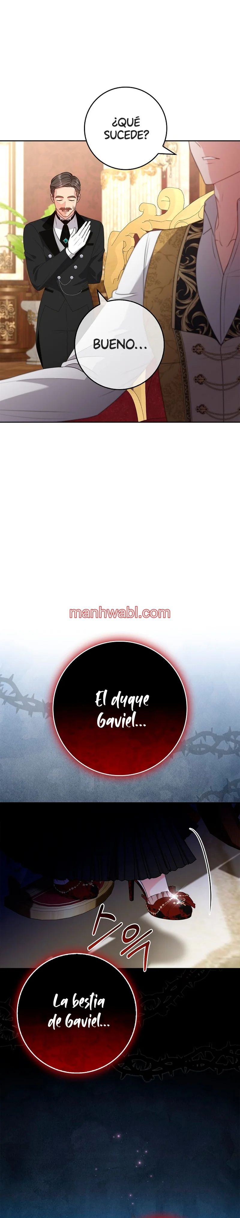 Me convertí en la sirvienta del protagonista de un juego de terror - Capítulo 26_3 manhwa