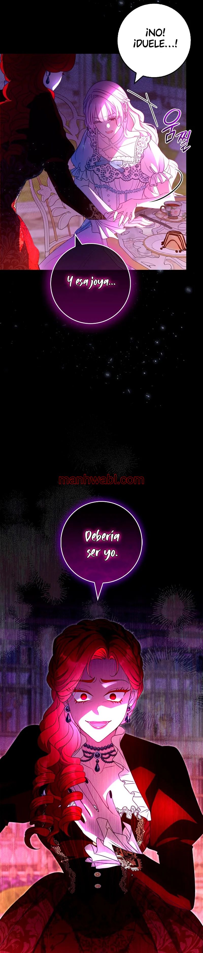 Me convertí en la sirvienta del protagonista de un juego de terror - Capítulo 27_2 manhwa