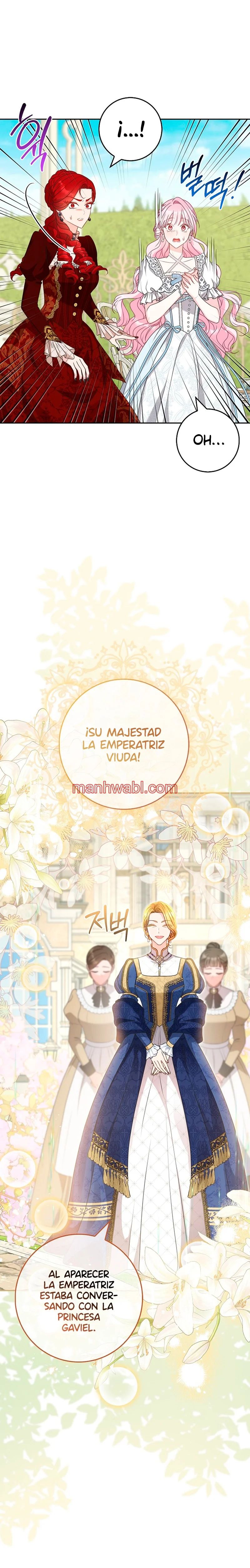 Me convertí en la sirvienta del protagonista de un juego de terror - Capítulo 27_2 manhwa