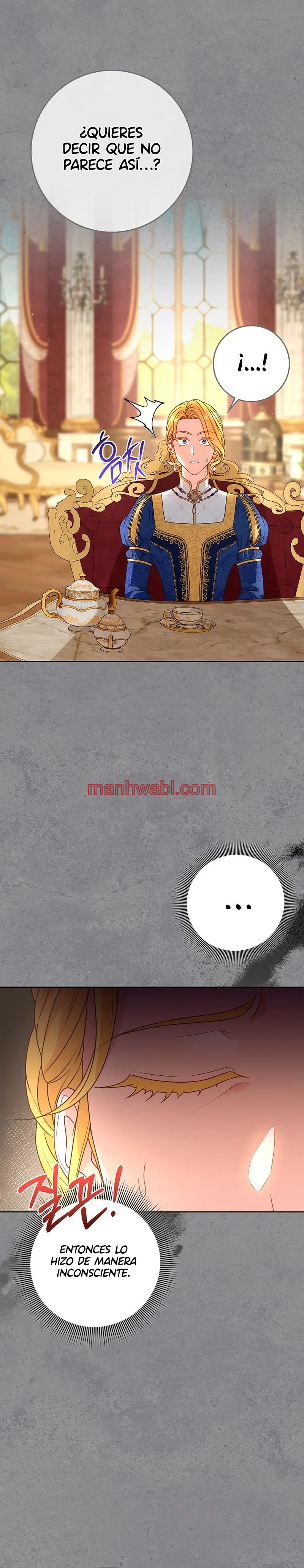 Me convertí en la sirvienta del protagonista de un juego de terror - Capítulo 27_3 manhwa