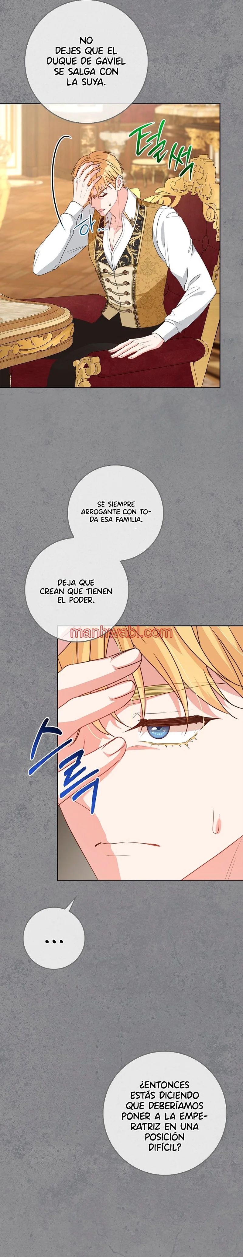 Me convertí en la sirvienta del protagonista de un juego de terror - Capítulo 27_3 manhwa
