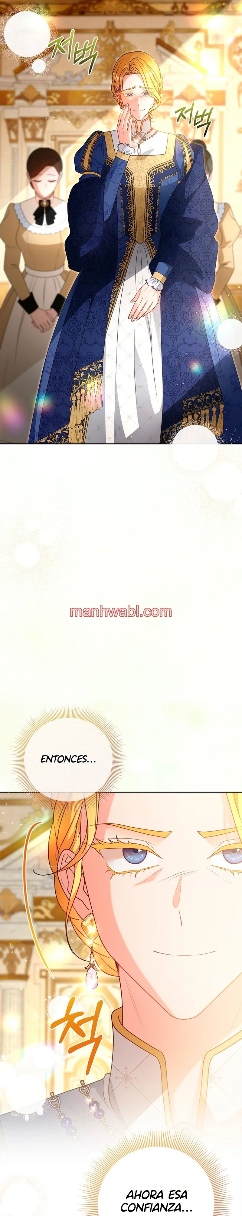 Me convertí en la sirvienta del protagonista de un juego de terror - Capítulo 27_3 manhwa