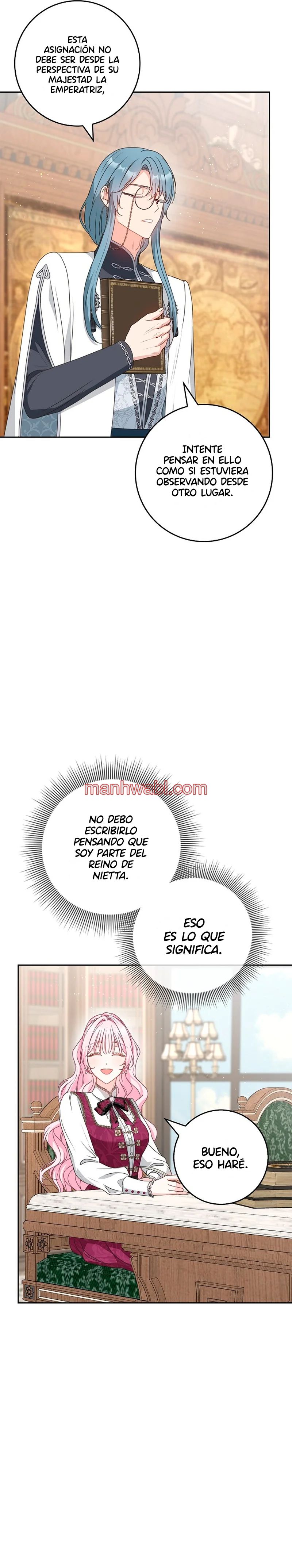 Me convertí en la sirvienta del protagonista de un juego de terror - Capítulo 30_3 manhwa