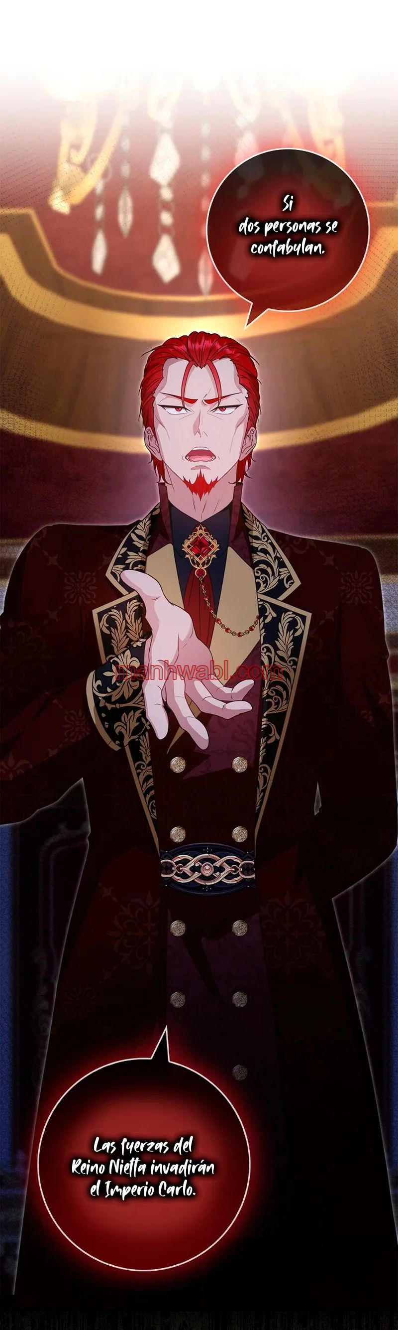 Me convertí en la sirvienta del protagonista de un juego de terror - Capítulo 31_2 manhwa