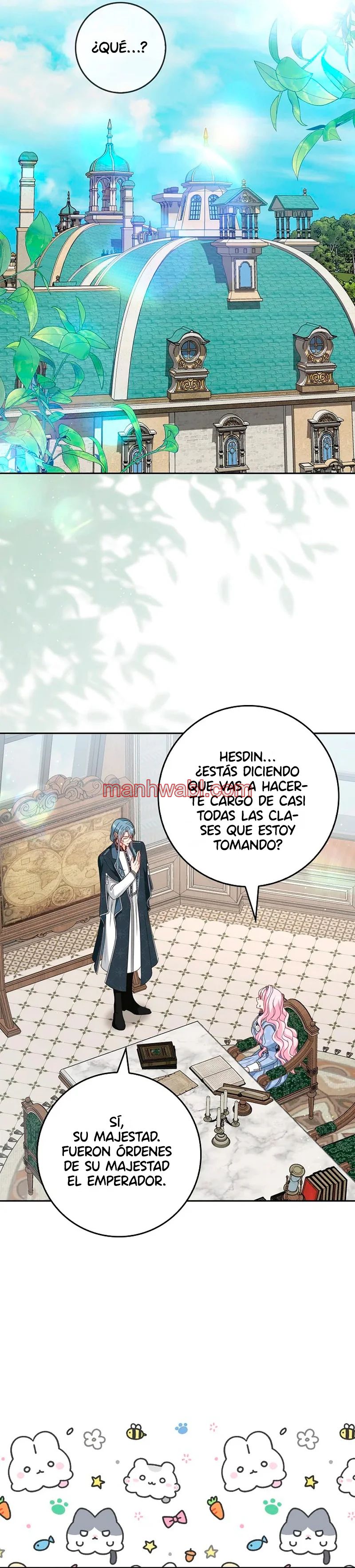 Me convertí en la sirvienta del protagonista de un juego de terror - Capítulo 32_2 manhwa