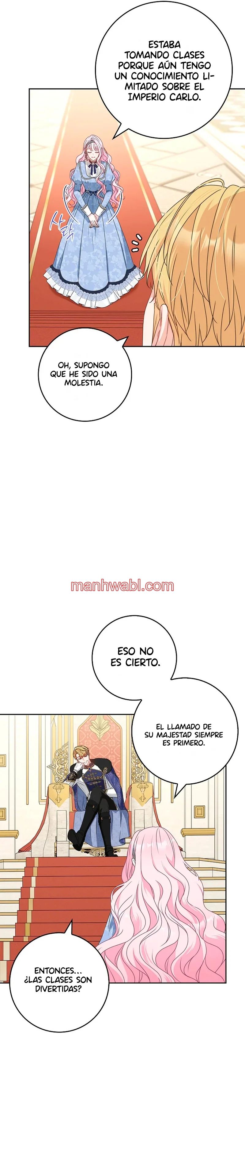 Me convertí en la sirvienta del protagonista de un juego de terror - Capítulo 33 manhwa