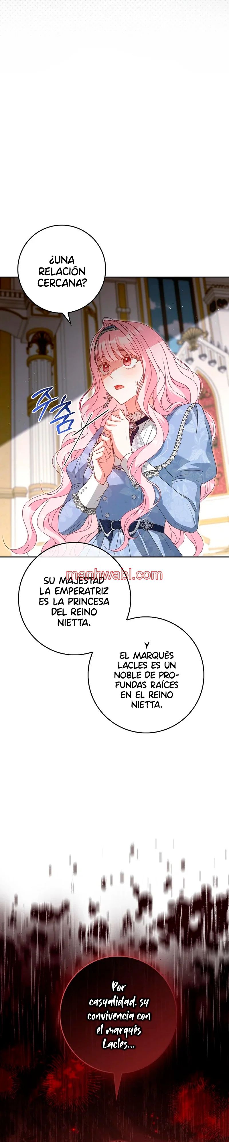 Me convertí en la sirvienta del protagonista de un juego de terror - Capítulo 33 manhwa