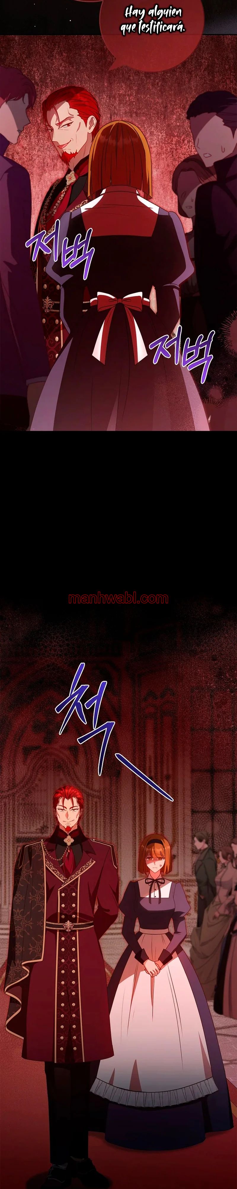 Me convertí en la sirvienta del protagonista de un juego de terror - Capítulo 33_2 manhwa