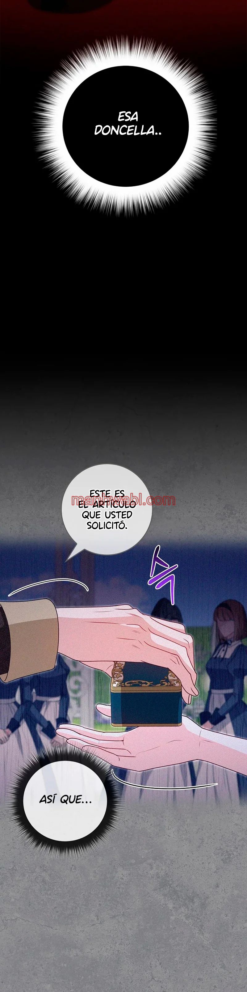 Me convertí en la sirvienta del protagonista de un juego de terror - Capítulo 33_2 manhwa