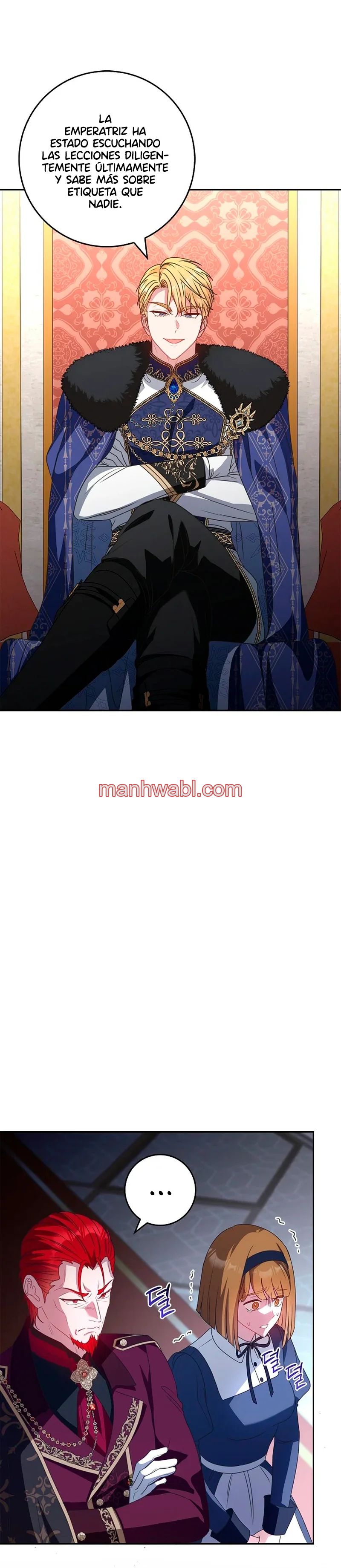 Me convertí en la sirvienta del protagonista de un juego de terror - Capítulo 33_2 manhwa