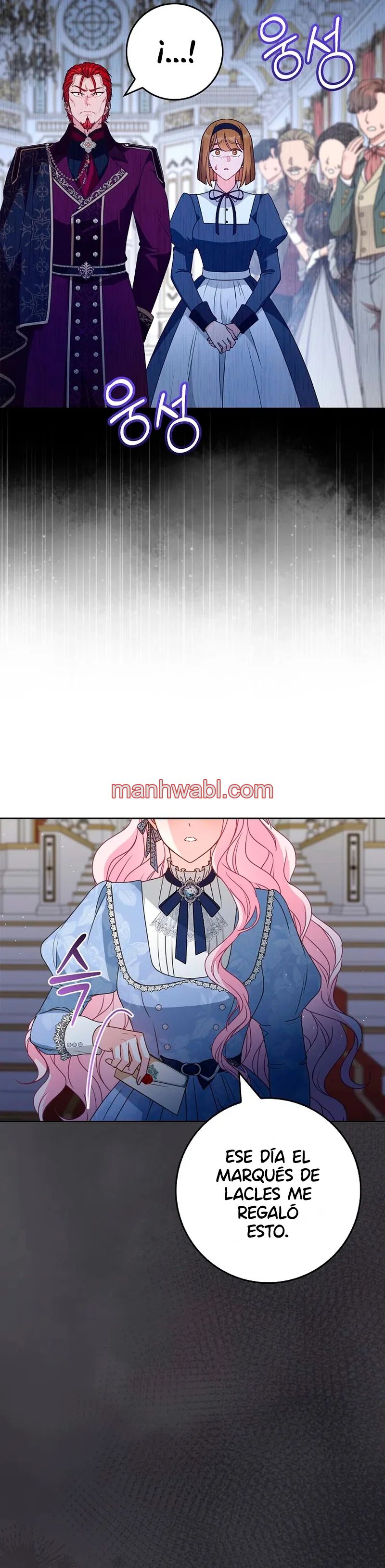 Me convertí en la sirvienta del protagonista de un juego de terror - Capítulo 33_3 manhwa