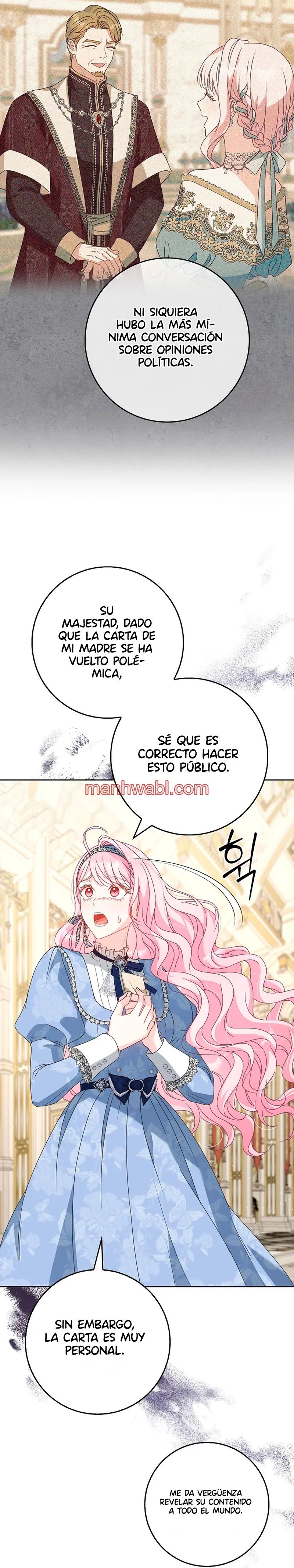 Me convertí en la sirvienta del protagonista de un juego de terror - Capítulo 33_3 manhwa