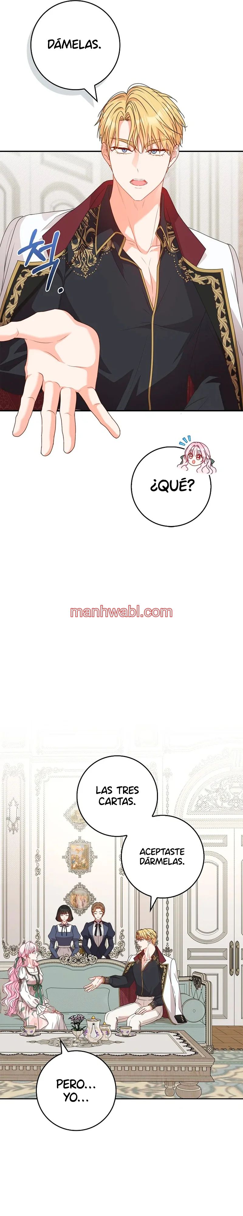 Me convertí en la sirvienta del protagonista de un juego de terror - Capítulo 34_3 manhwa