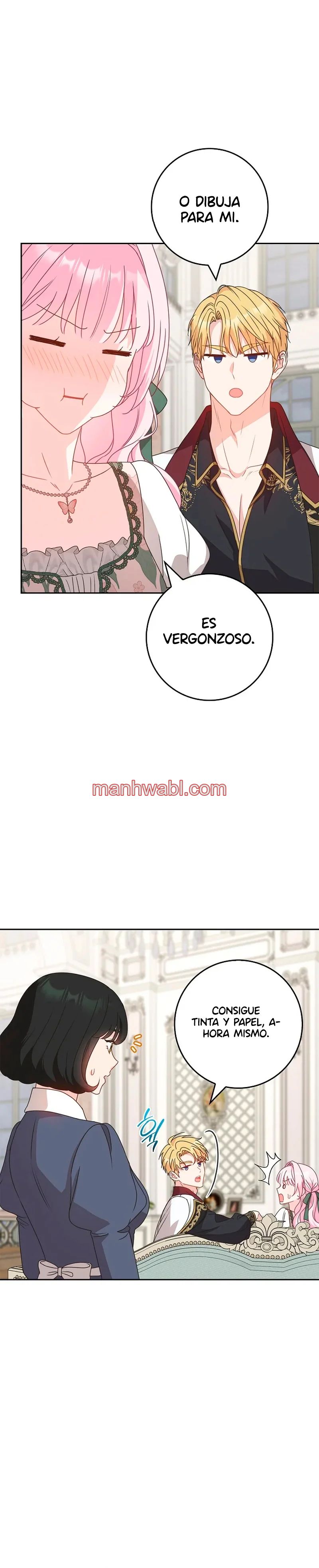 Me convertí en la sirvienta del protagonista de un juego de terror - Capítulo 34_3 manhwa