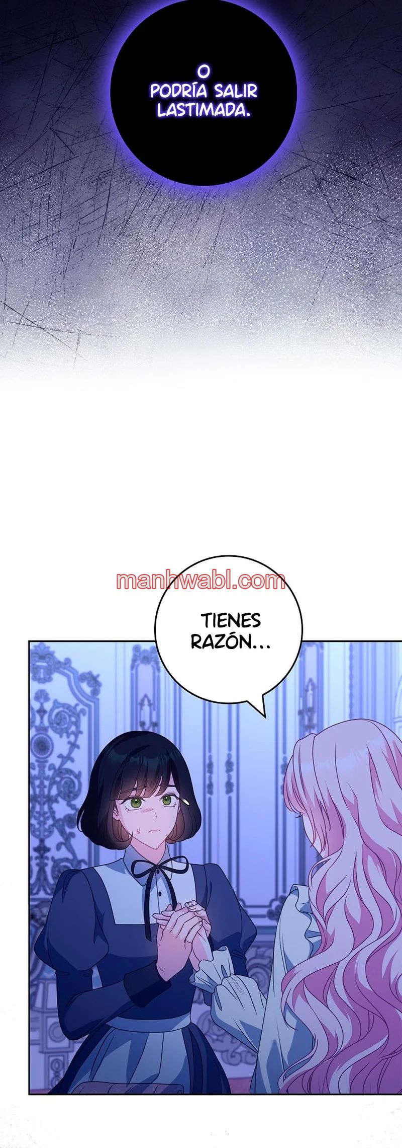 Me convertí en la sirvienta del protagonista de un juego de terror - Capítulo 35_3 manhwa