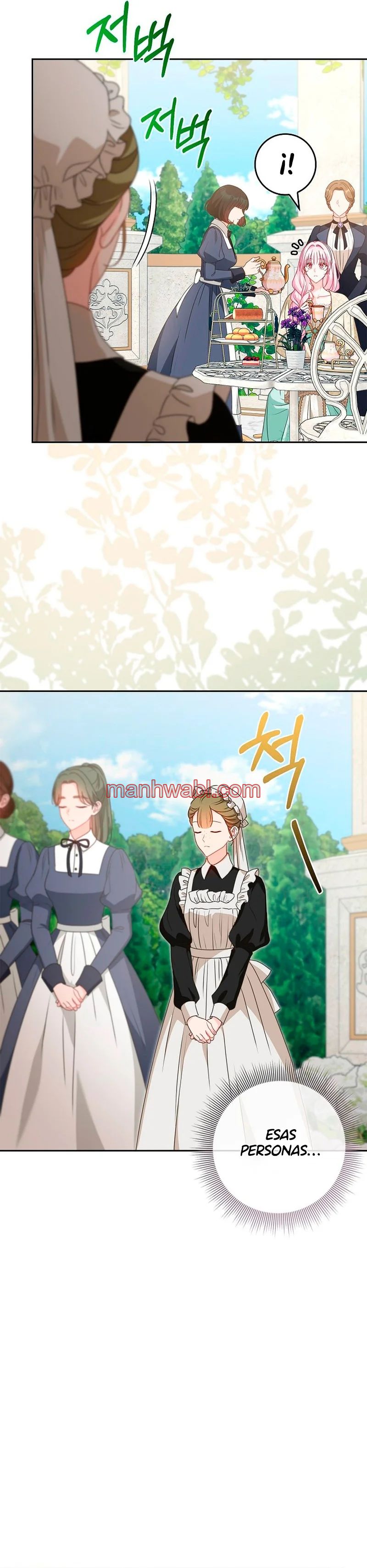 Me convertí en la sirvienta del protagonista de un juego de terror - Capítulo 38 manhwa