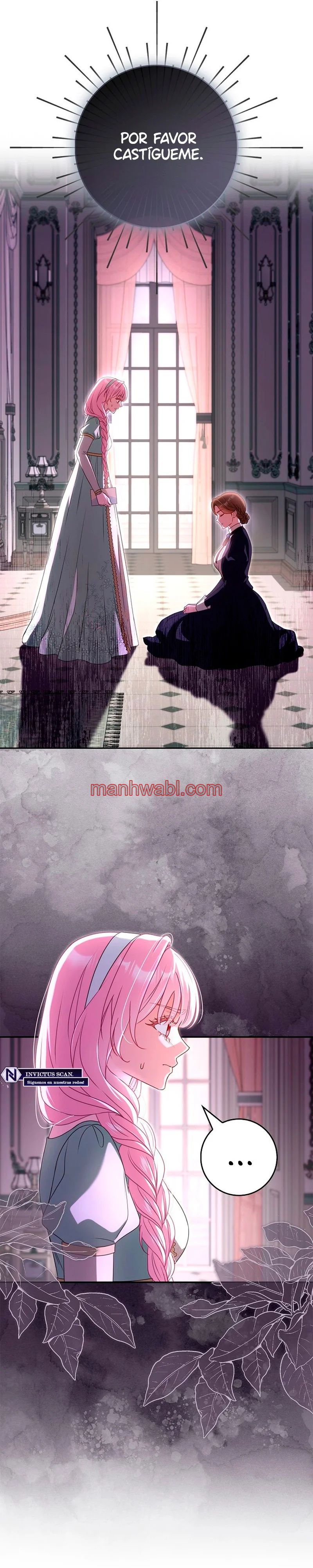 Me convertí en la sirvienta del protagonista de un juego de terror - Capítulo 38_2 manhwa