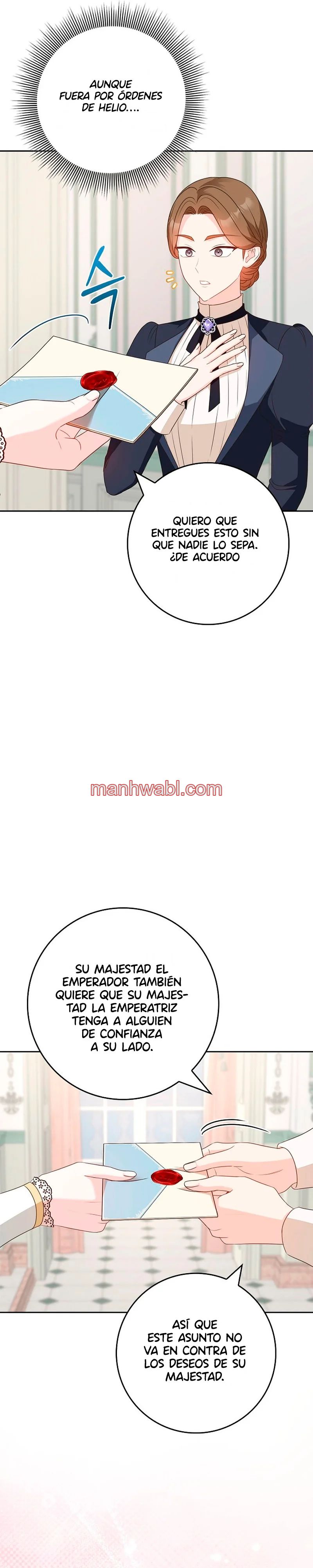 Me convertí en la sirvienta del protagonista de un juego de terror - Capítulo 38_3 manhwa