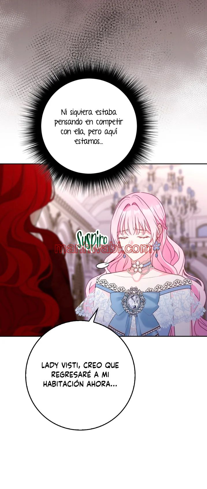 Me convertí en la sirvienta del protagonista de un juego de terror - Capítulo 5_2 manhwa